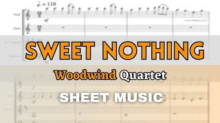 Swift  Sweet Nothing  Woodwind Quartet Sheet MusicFull Score [upl. by Cherry]