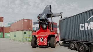 Kalmar Eco Reachstacker  Dirk Krause English subtitles [upl. by Seward]