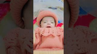 Sweet baby girl 🧿youtubeshorts shortvideo cutebaby babycare babyplaying views babydevelopment [upl. by Yniatirb]