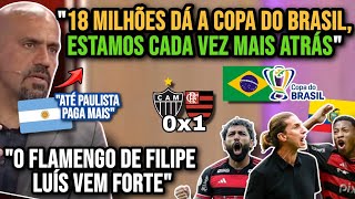 IMPRENSA ARGENTINA SURTOU COM FLAMENGO CAMPEÃO E PREMIAÇÃO DA COPA DO BRASIL VS FUTEBOL ARGENTINO [upl. by Aipmylo]