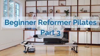 Beginner Reformer Pilates Exercises Back Extension and Core aka Long Box and Short Box [upl. by Annawd270]