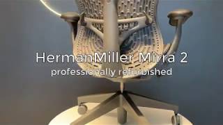 HermanMiller Mirra 2 – Professionally refurbished by our Berlin Warehouse [upl. by Calie]