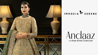 AndaazEKhaas Bridal Collection23 By Imrozia  PreBooking Starts Now [upl. by Furr132]