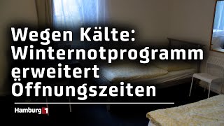 Wegen Schnee und Kälte Längere Öffnungszeiten in Übernachtungsstätten [upl. by Evets]