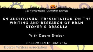 The Writing and Research of Bram Stokers Dracula with Dacre Stoker throwbackthursday [upl. by Yeleek517]