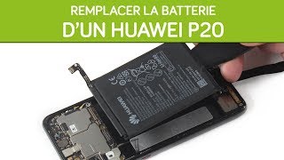 Remplacer la batterie de son Huawei P20 By SOSav [upl. by Edelstein]