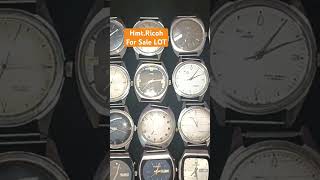 Hmt Chabi Wali gadiyai Ricoh Automatic Japan Working Recently Serviced Watches 20 pcs LOT FOR SALE [upl. by Kamila656]