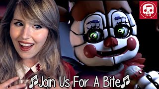 NEW FNAF FAN REACTS TO quotJOIN US FOR A BITEquot BY JT MUSIC [upl. by Llemhar]