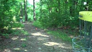 Pinchot State Park  Quakers Challenge Disc Golf Course [upl. by Auqinet]