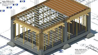 Animación constructivo de ZapataColumnaVigas losa aligerado [upl. by Otanutrof306]