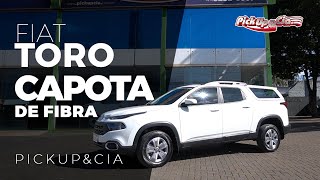 Capota de Fibra para Fiat Toro  PickupampCia [upl. by Ztirf]