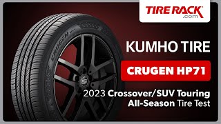 Testing the Kumho Crugen HP71 2023  Tire Rack [upl. by Kamerman]