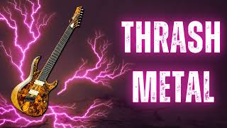 Thrash Metal Guitar Backing Track Jam  Eb minor [upl. by Gabriell]