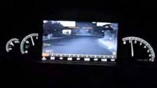 AutoSpiescom demonstrates the new Mercedes CL550 night view [upl. by Rodmun]