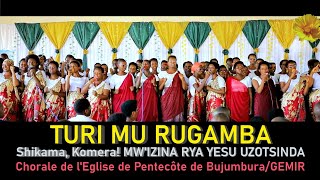 TURI MU RUGAMBA  SHIKAMA  Mwizina rya Yesu uzotsindaChorale de lAumônerie Pentecôtiste GEMIR [upl. by Asilana]