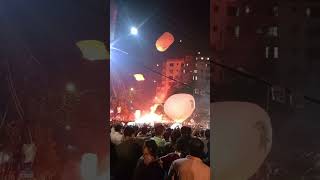 Balloons Everywhere Festival Fun in the Sky 🎉 shorts youtubeshorts trending viralvideo [upl. by Anead364]