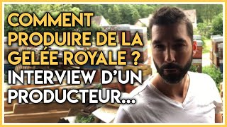 Comment produire de la gelée royale  Interview dun producteur de gelée royale BIO amp GRF part 12 [upl. by Richmond]