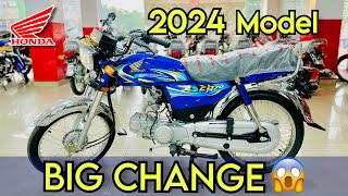 New Honda CD 70 2024 Model │ New Blue Colour Complete Review │ Latest Price in Pakistan [upl. by Collette50]