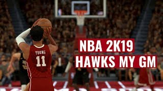 NBA 2K19 Hawks MyGm Ep  2  Porzingis Is Amazing [upl. by Eihcra]