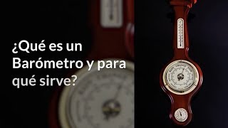 ¿Qué es un Barómetro y para qué sirve [upl. by Huston]