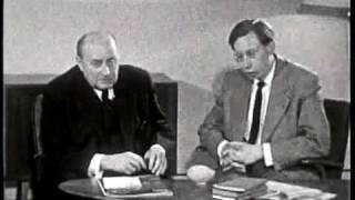 Gottfried Benn im Interview 1956 [upl. by Ettena]