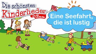 Eine Seefahrt die ist lustig  Kinderlied mit Text zum mitsingen [upl. by Nimocks]