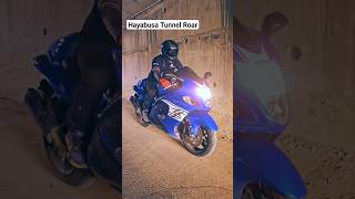 Suzuki Hayabusa TBR Exhaust Tunnel Sound ytshorts shortsvideo shorts short [upl. by Hart268]