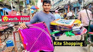 Kite Shopping 😱 For 15 august 💰worth 8000 RS [upl. by Gault990]