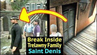 Enter Trelawny Family House in Saint Denis Red Dead Redemption 2 RDR2 Josiah Trelawny Hideout [upl. by Danell890]