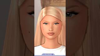 forcing my sims into their BLONDE era 😭 the sims 4 sims thesims4 sims4 shorts [upl. by Erret]