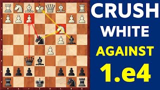 An Aggressive Opening For Black Against e4  Traps to win FAST [upl. by Eeraj55]