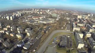 Koszutka  panorama  Katowice z powietrza HD [upl. by Reinert]