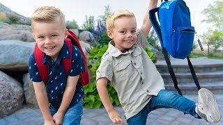 First Day Of SCHOOL Calvin Goes To PreSchool [upl. by Beichner]