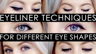 HOW TO Eyeliner Techniques For Different Eye Shapes  Milabu [upl. by Alyahs407]