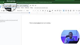 How to save a document in Google Docs  Google Doc tips [upl. by Shanta395]