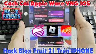 Cách Cài Apple Ware VNG IOS 2650  Hack blox fruit 21 trên IPHONE cho người mới [upl. by Vallo559]