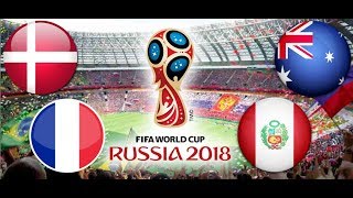 TURNIEJ PANINI FIFA WORLD CUP RUSSIA 2018 DANIA  FRANCJA  AUSTRALIA  PERU [upl. by Leugimesoj270]