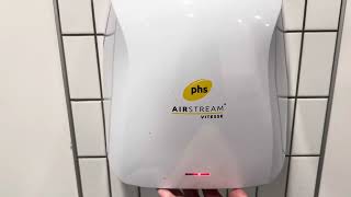 PHS Airstream Vitesse hand dryer at Livat Shopping Centre Hammersmith 🚼 [upl. by Najar261]