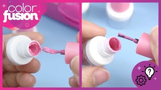 Color Fusion  How to Fix Clumpy or Driedup Nail Polish [upl. by Nevins]