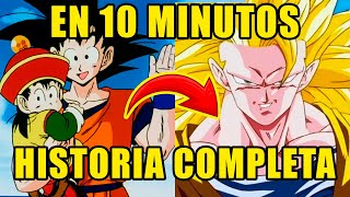 DRAGON BALL Z HISTORIA COMPLETA EN 10 MINUTOS [upl. by Sonitnatsnok555]