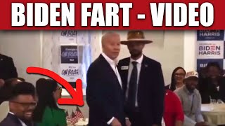 Biden FARTS LOUDLY Room LAUGHS FULL VIDEO [upl. by Sessylu]