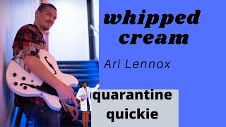 how to play whipped cream Ari Lennox guitar lesson [upl. by Ardena]