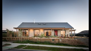 Hempcrete House Wanaka New Zealand Erkhart Construction [upl. by Leaffar]