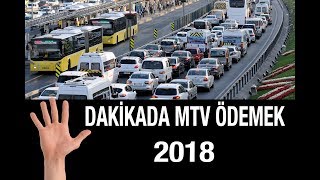 İNTERNET VERGİ DAİRESİNDEN KREDİ KARTIYLA MTV NASIL ÖDENİR [upl. by Laehcimaj]