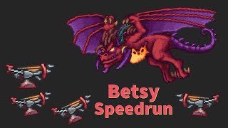 Terraria Betsy Speedrun in 4404 Normal Seeded WR [upl. by Eitra]