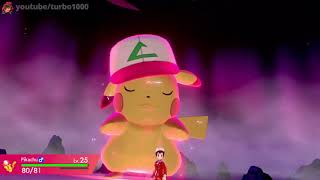 Original Cap Pikachu Cry  DYNAMAX Cry  Pokemon Sword and Shield [upl. by Aleyam]