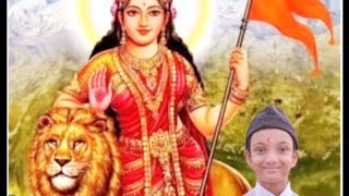 नमस्ते सदा वत्सल्ऐ मातृभूमे Namaste sada vatsale matrabhoome by 8 yr old Akshiv Varun Saxena [upl. by Haizek159]