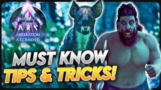 ARK Aberration MUSTKNOW Tips to Survive ARKs Hardest Map [upl. by Doraj]