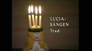 Luciasången  från Sånger med tecken [upl. by Einnahpets]