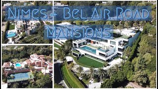 Nimes and Bel Air Road Mega Mansions [upl. by Fayth376]